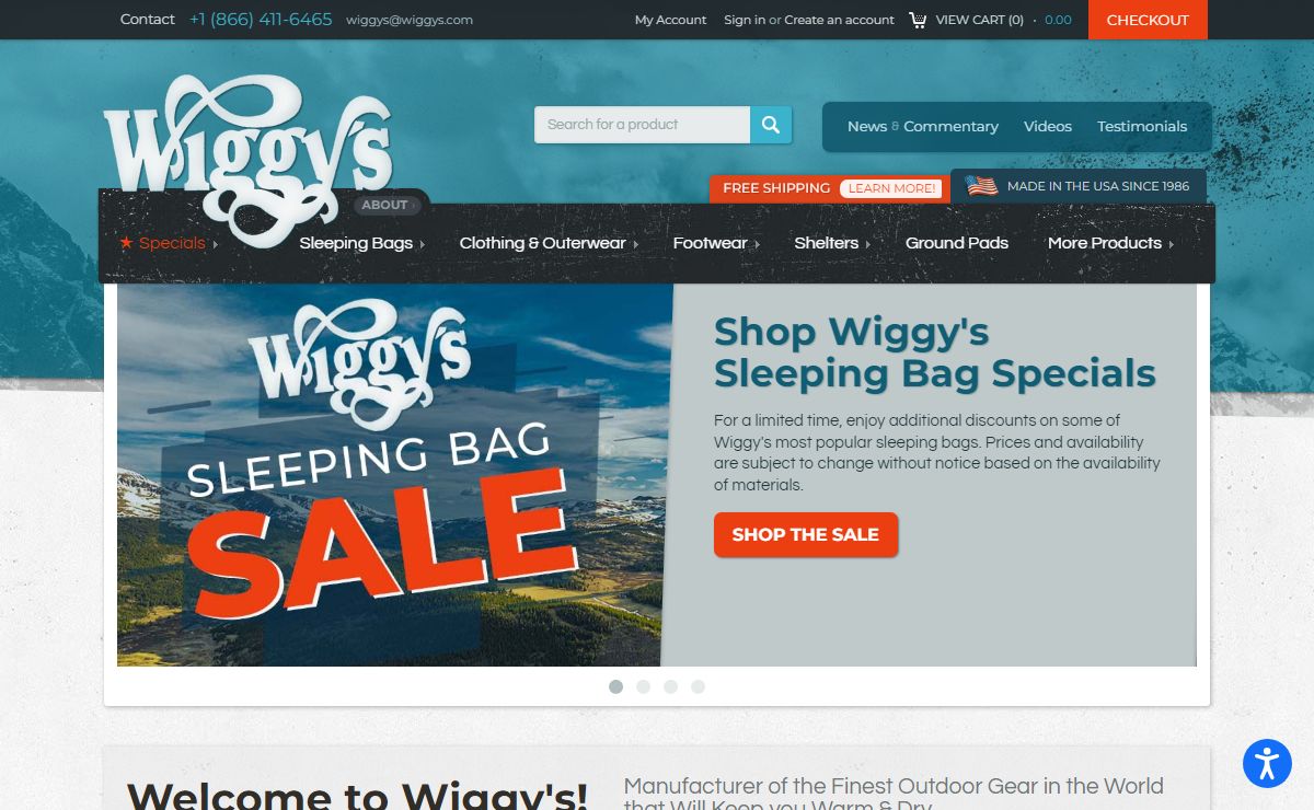 Wiggy's – The World's BEST Sleeping Bags, Outdoor Gear & Clothing
