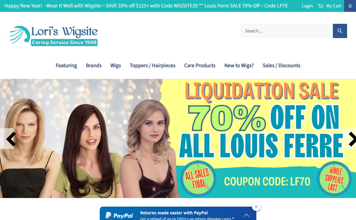 Human Hair Wigs & Hairpieces for Women, Men & Children - Lori's Wigsite