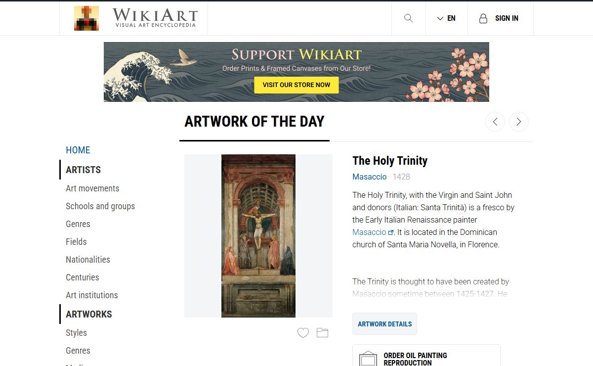 WikiArt.org - Visual Art Encyclopedia
