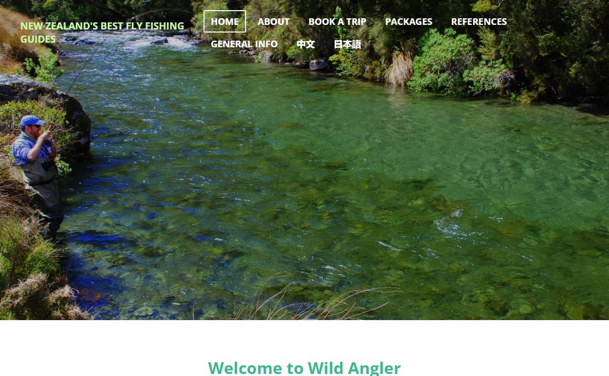 NEW ZEALAND'S BEST FLY FISHING GUIDES - Wild Angler