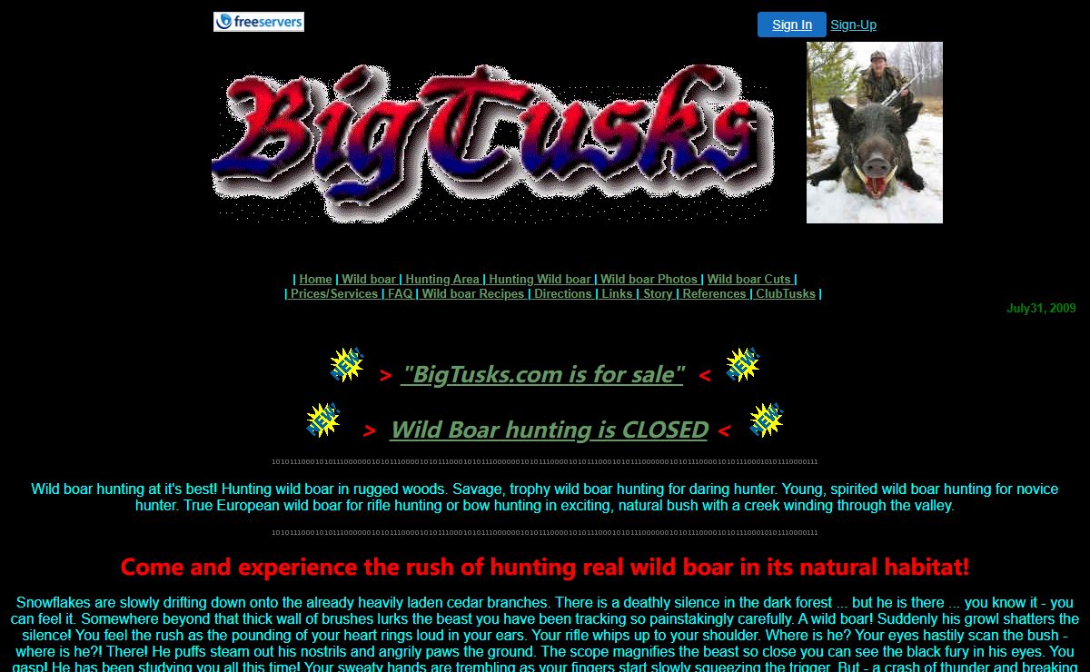 Hunting wild boar, real European, in Reserve ON Canada. Wild boar hunting