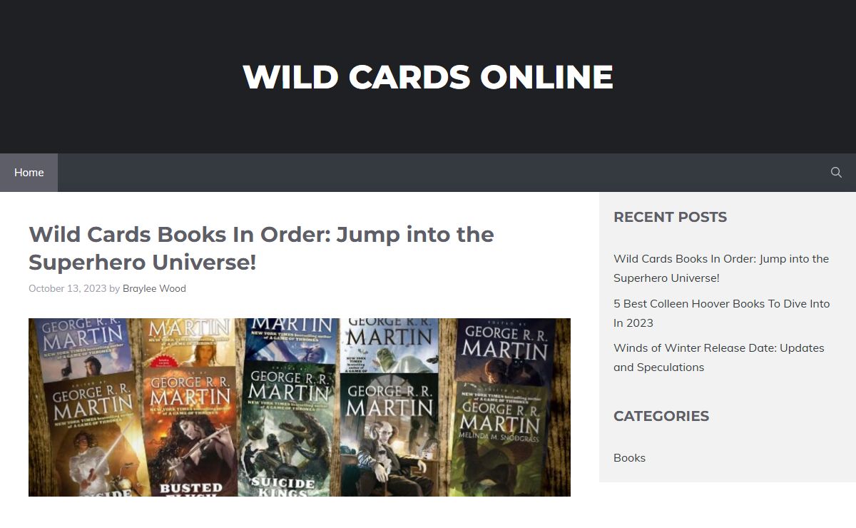 Wild Cards Online -
