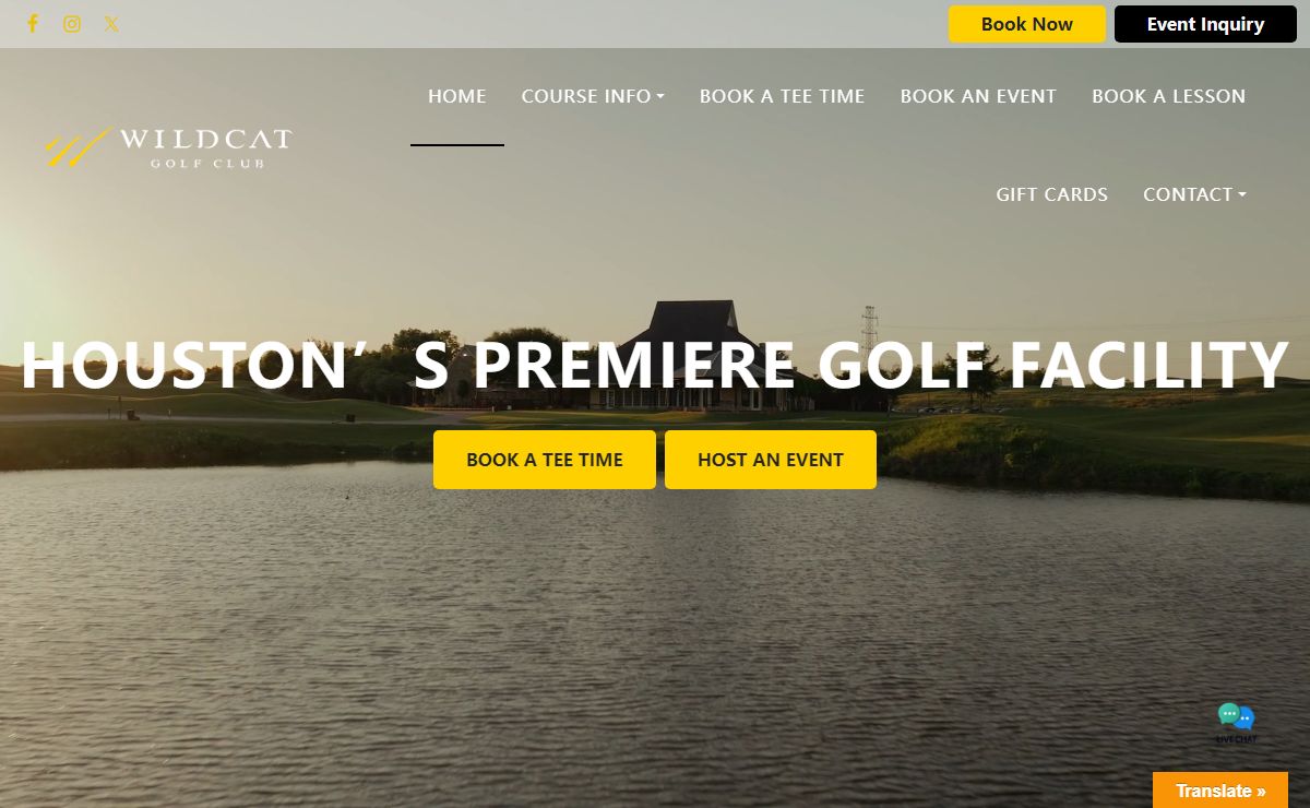 Homepage - Wildcat Golf Club