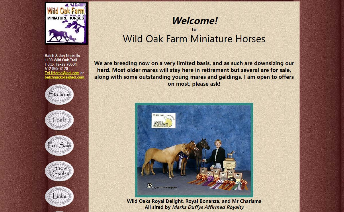 Wild Oak Farm Miniature Horses