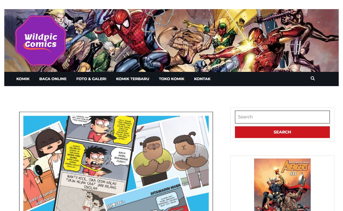 Wild Pig Comics