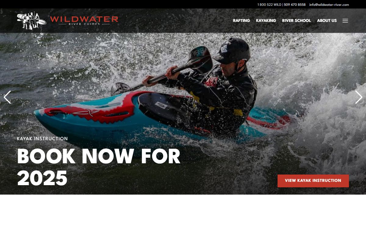 Washington Whitewater Rafting, Kayaking & Stand Up Paddling | Wildwater River Guides