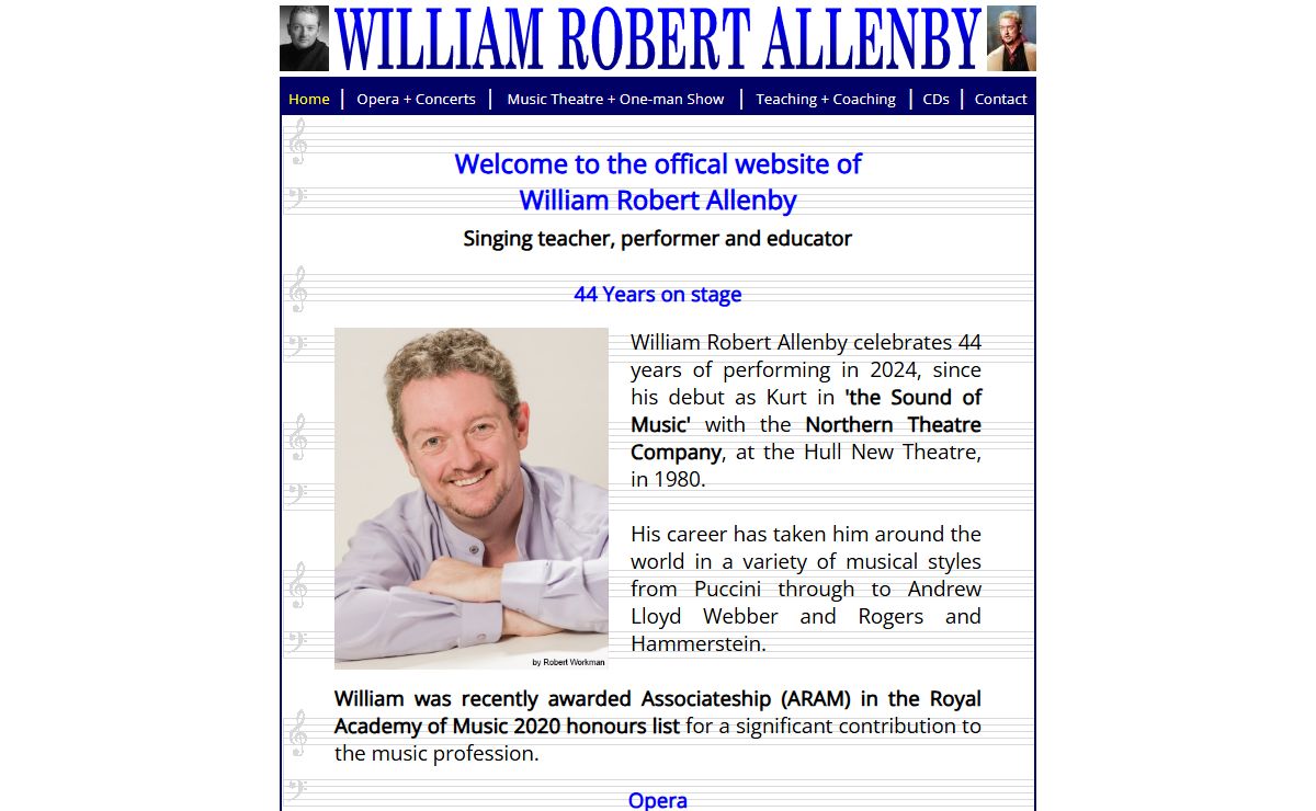 William Robert Allenby - Bass-Baritone