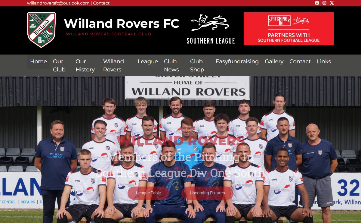 Willand Rovers FC – Willand Rovers Football Club | Willand Rovers FC