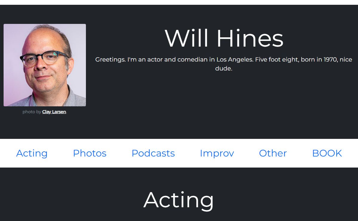 Will Hines: Actor, Comedian, Media Mogul