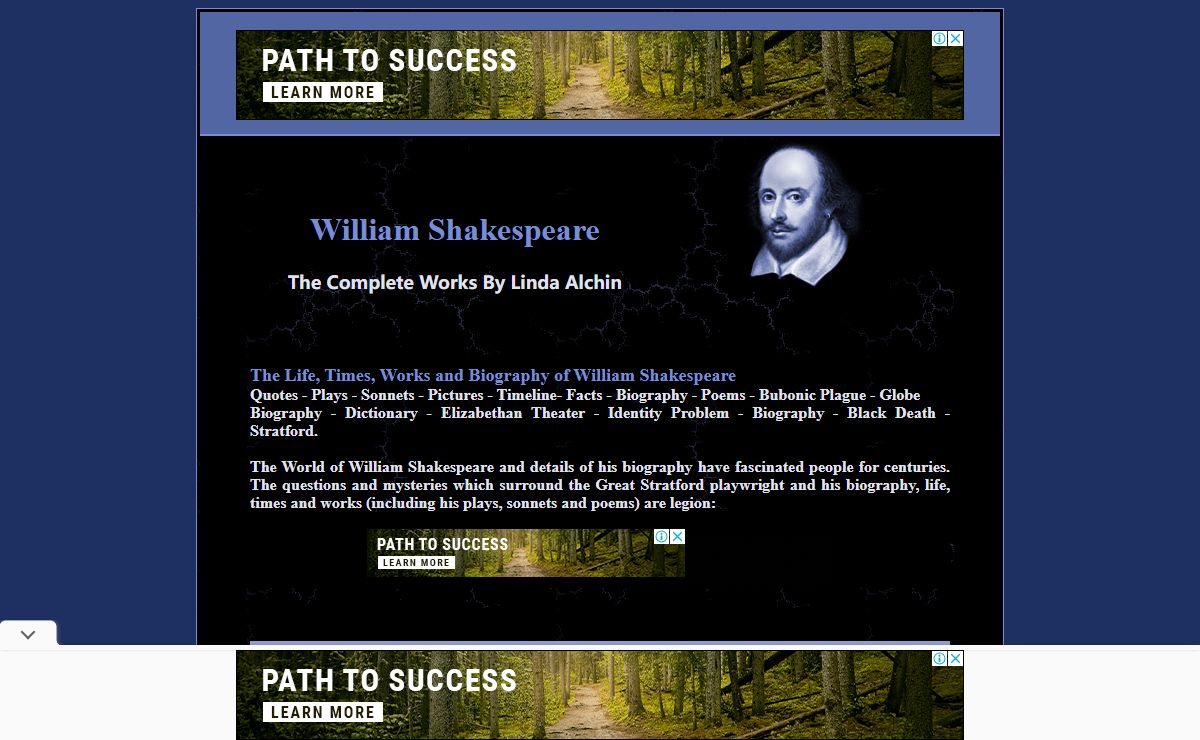 WILLIAM SHAKESPEARE