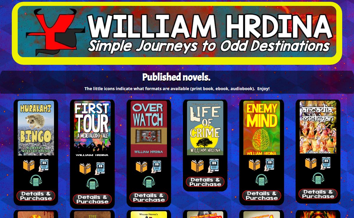 William Hrdina.com – Simple Journeys to Odd Destinations