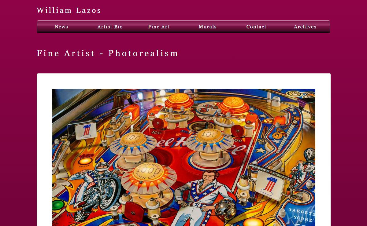 Photorealism | Fine Art | Muralist | William Lazos