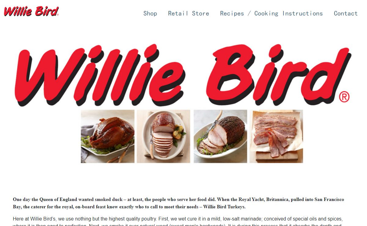 Home :: Willlie Bird Turkeys