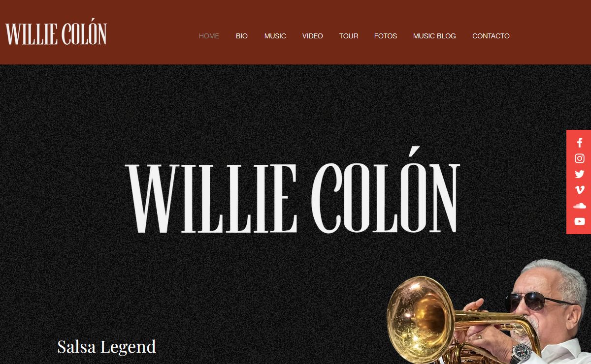 Willie Colon Official Website | Salsa Legend