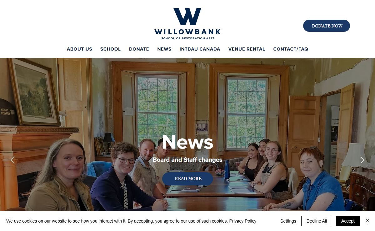 HOME | Willowbank School of Restoration Arts