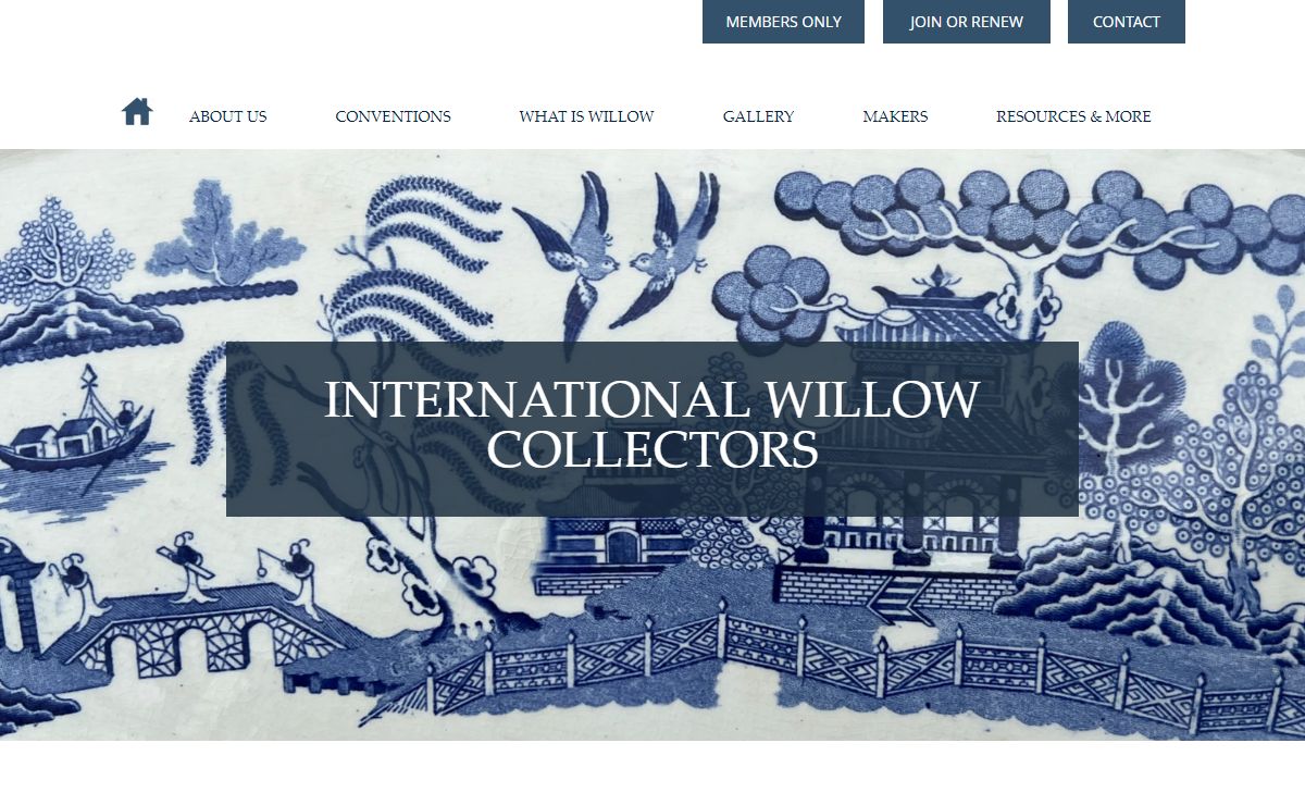 International Willow Collectors | Blue willow collecting
