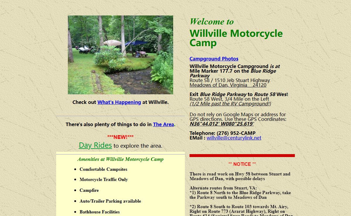 Willville Motorcycle Campground