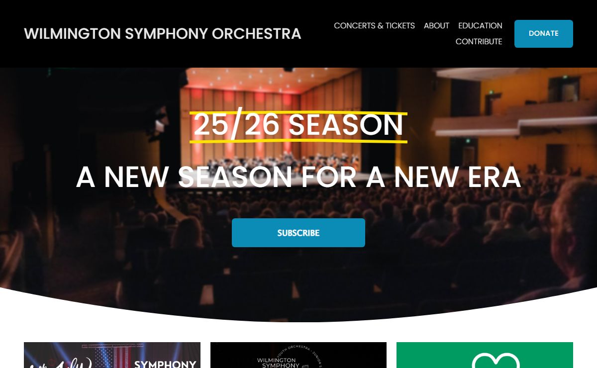 WILMINGTON SYMPHONY ORCHESTRA | Explore & Attend