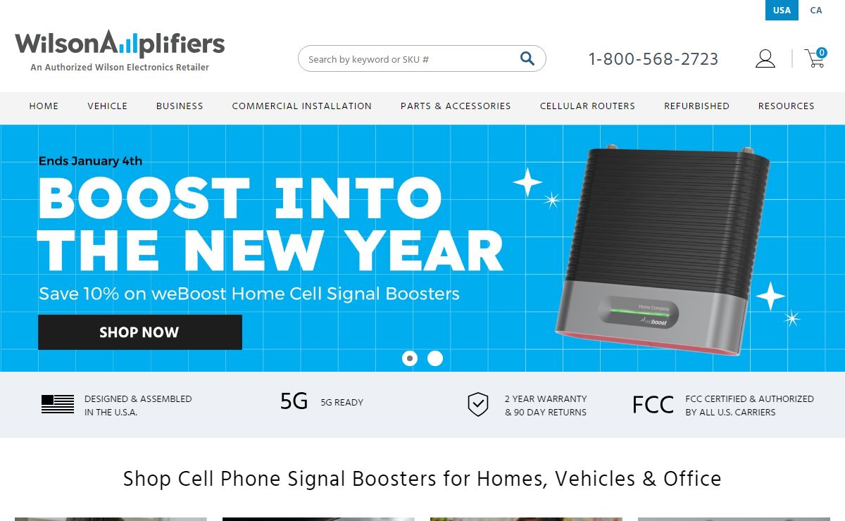 Signal Boosters & Antennas | WilsonAmplifiers