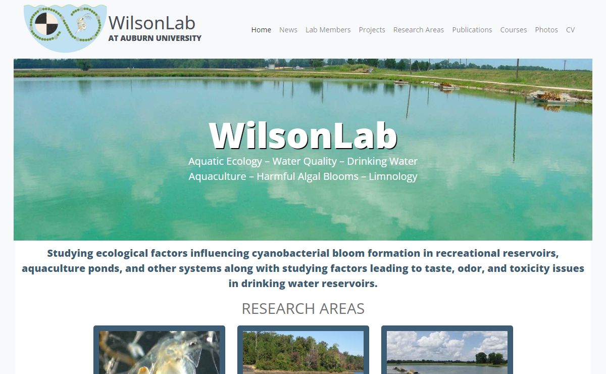 WilsonLab – At Auburn University