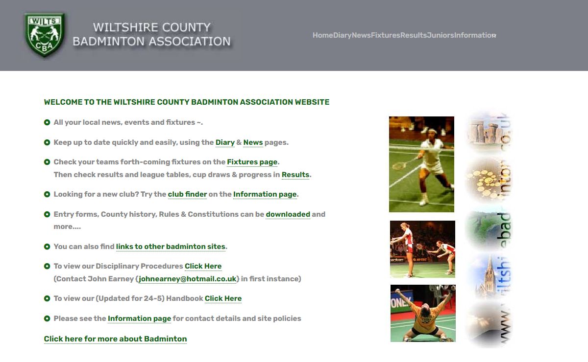 Wiltshire County Badminton Association