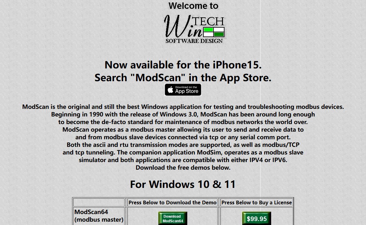 WinTECH Software