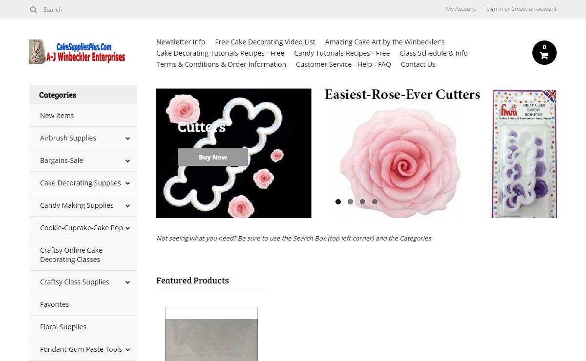 Cake Decorating Supplies - Cake-Supplies-Plus.com