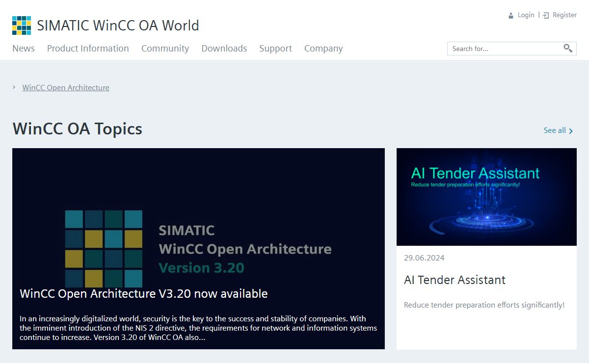 WinCC Open Architecture
