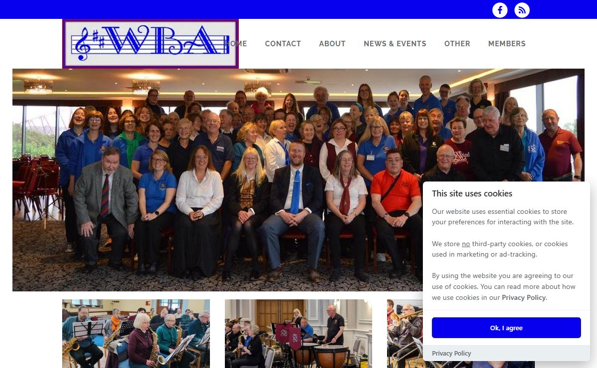 Wind Band Association Home