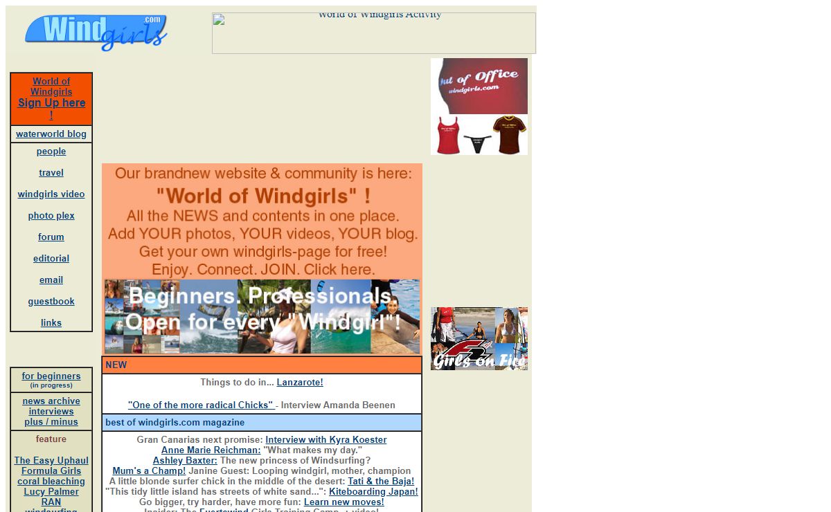 windgirls.com magazine
