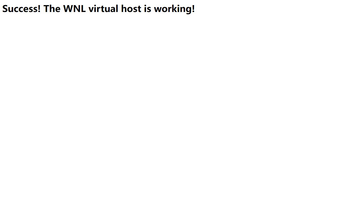 Welcome to WNL!