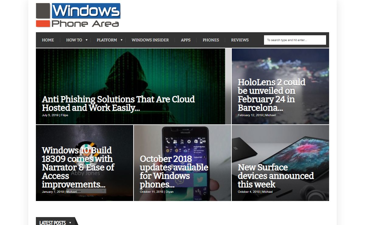 Windows Phone Area - latest news on Windows 10 | How-to & Tips