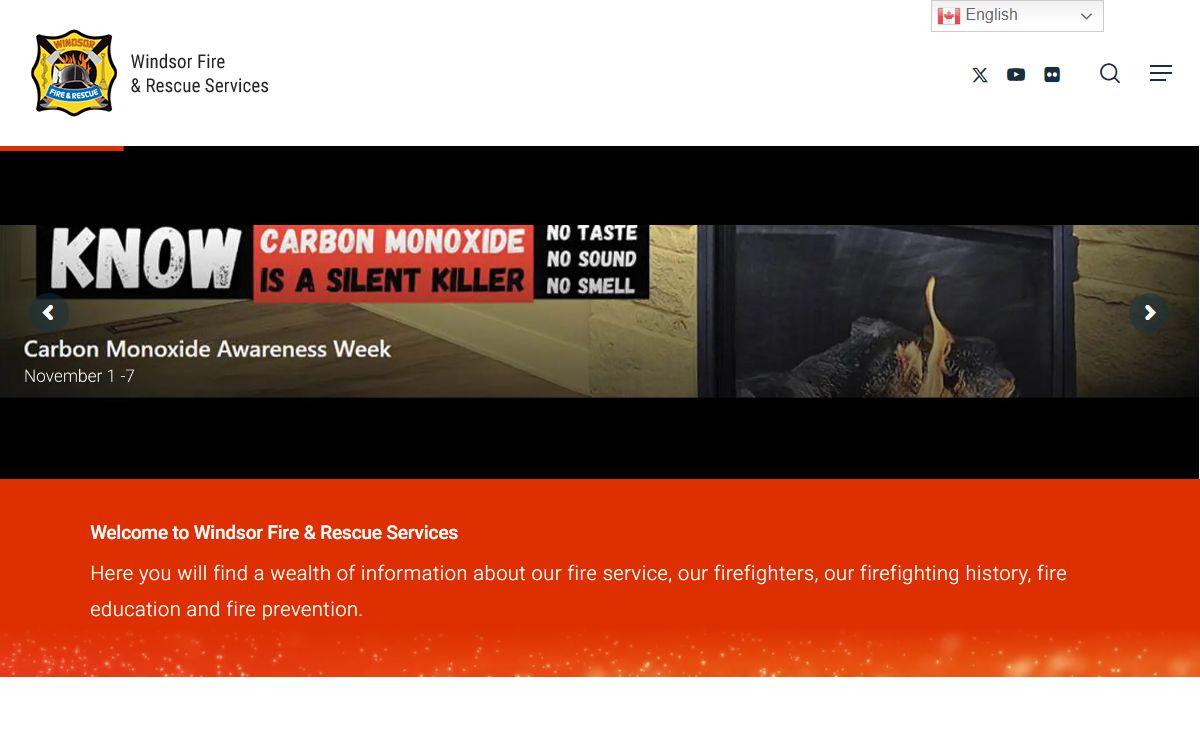 Home - Windsor Fire & Rescue Services
