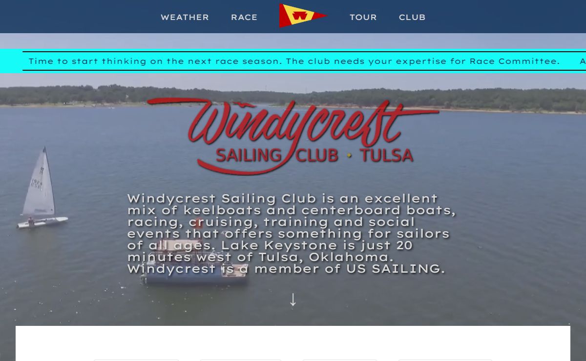Windycrest Sailing Club - Tulsa, OK