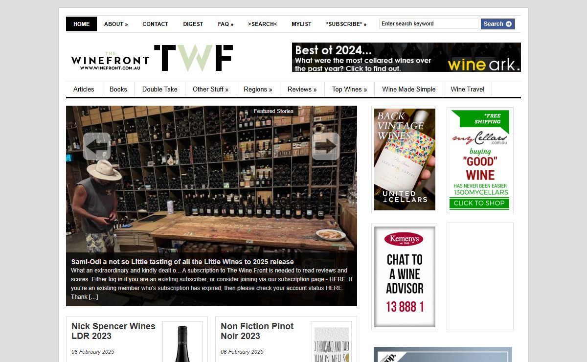 The Wine Front