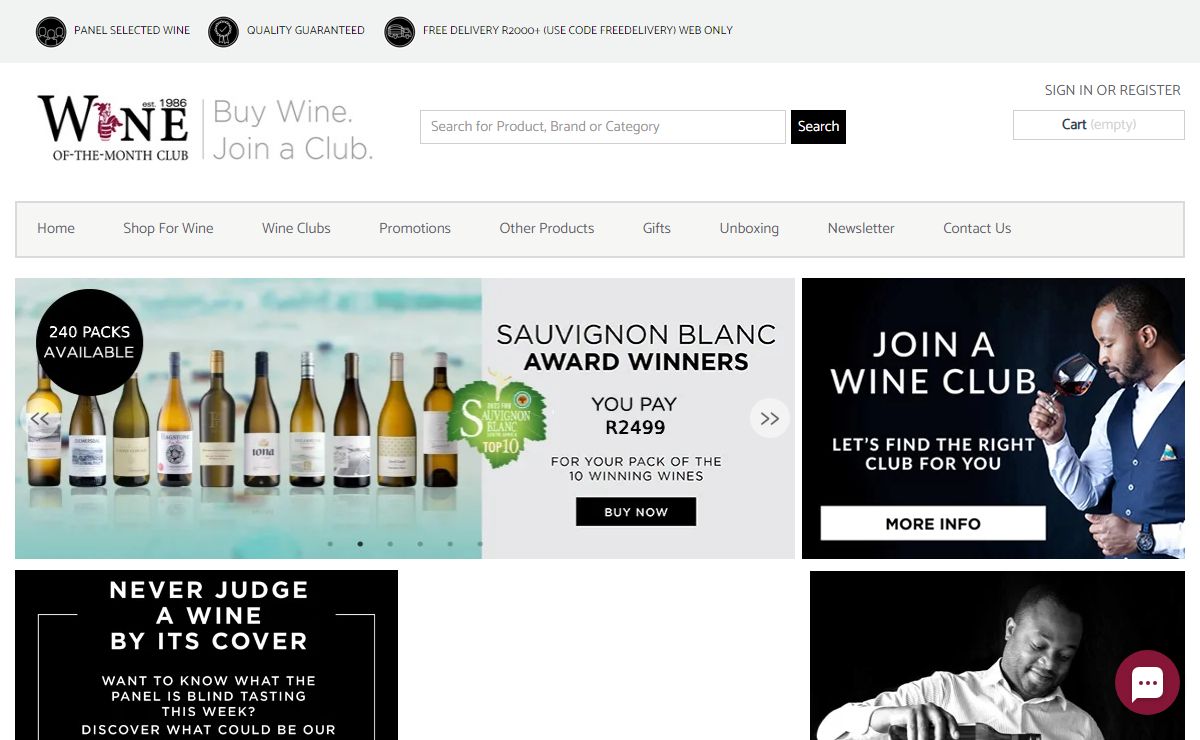 Buy Wine Online. Join A Wine Club