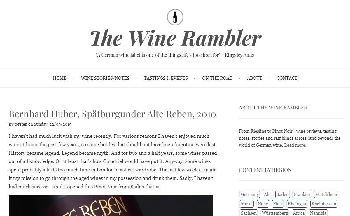 Home | The Wine Rambler