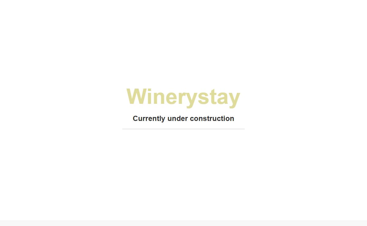 Winerystay