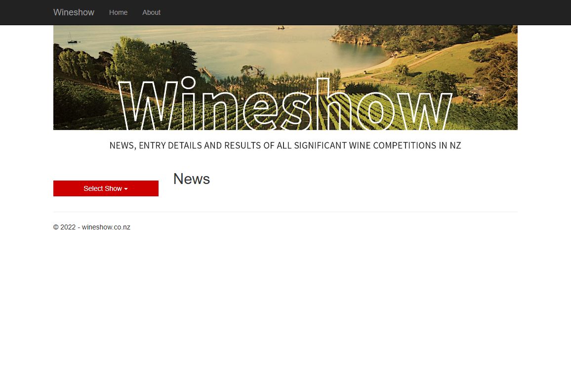 Wineshow Home page - Wineshow