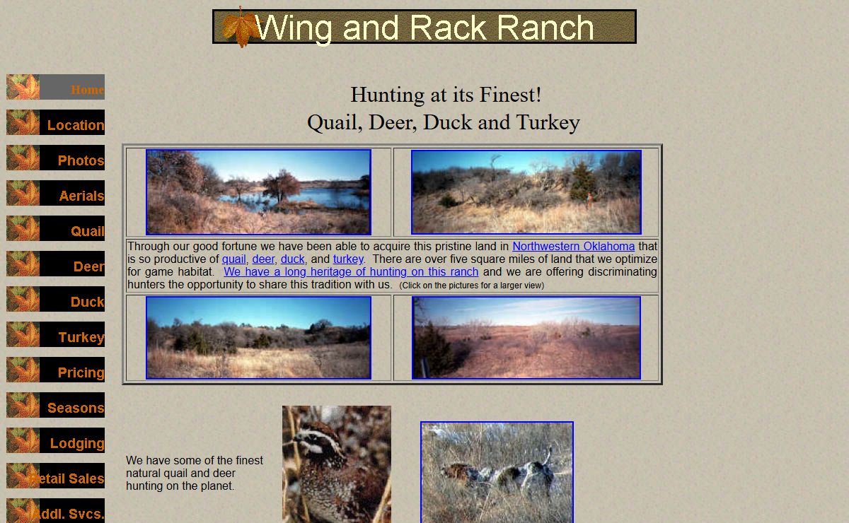 Hunting at its Finest! Quail, Deer, Duck and Turkey