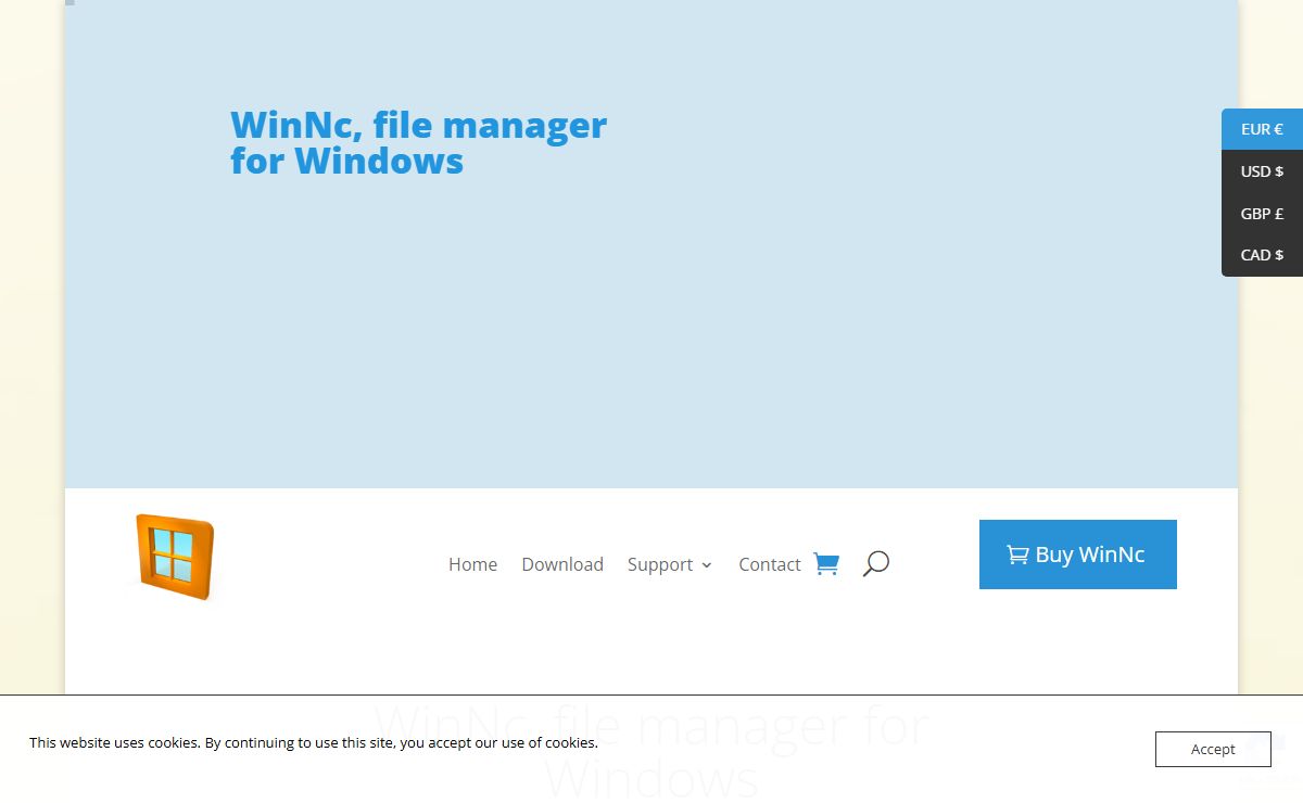 WinNc - Norton Commander file manager for Windows