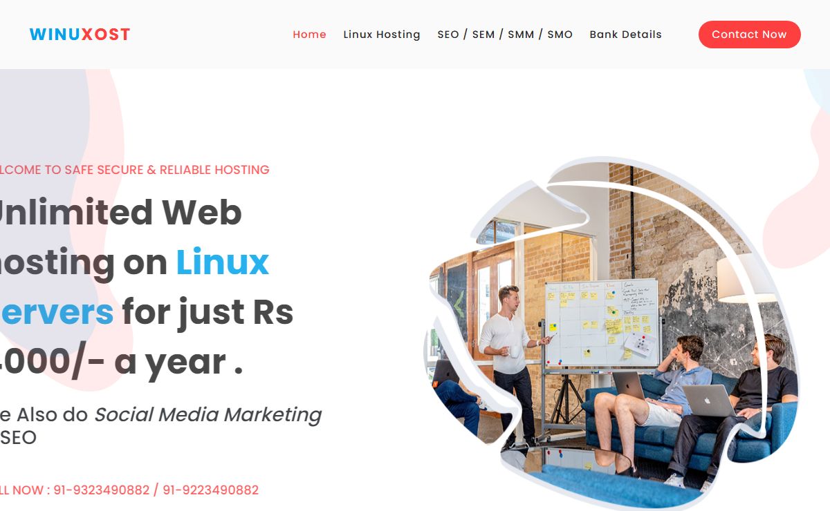 Unlimited Web Hosting, Digital Marketing, Seo Services, Winuxost