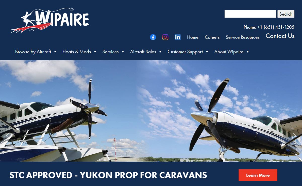 Wipaire - World's Largest Manufacturer of Aircraft Floats : Wipaire
