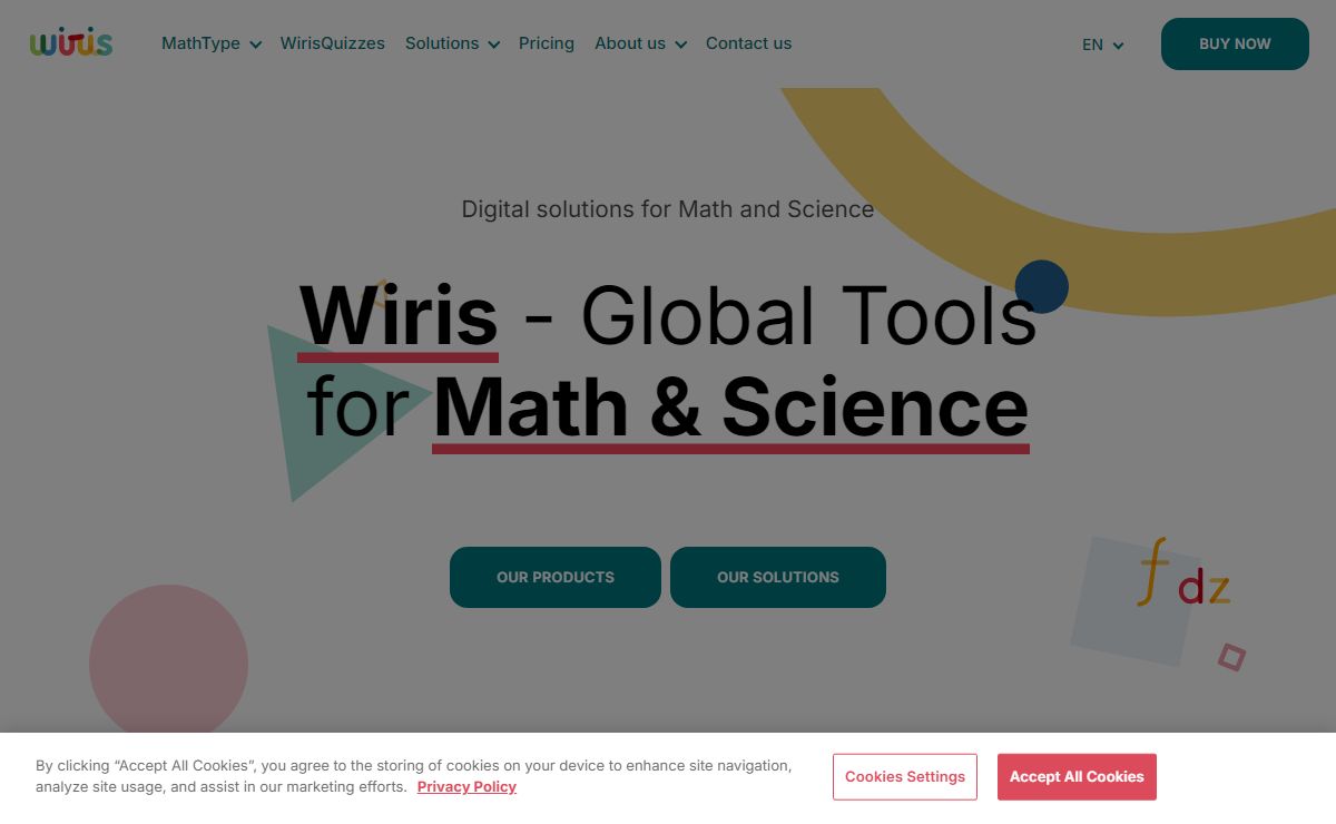 Digital solutions for Math and Science Education | Wiris