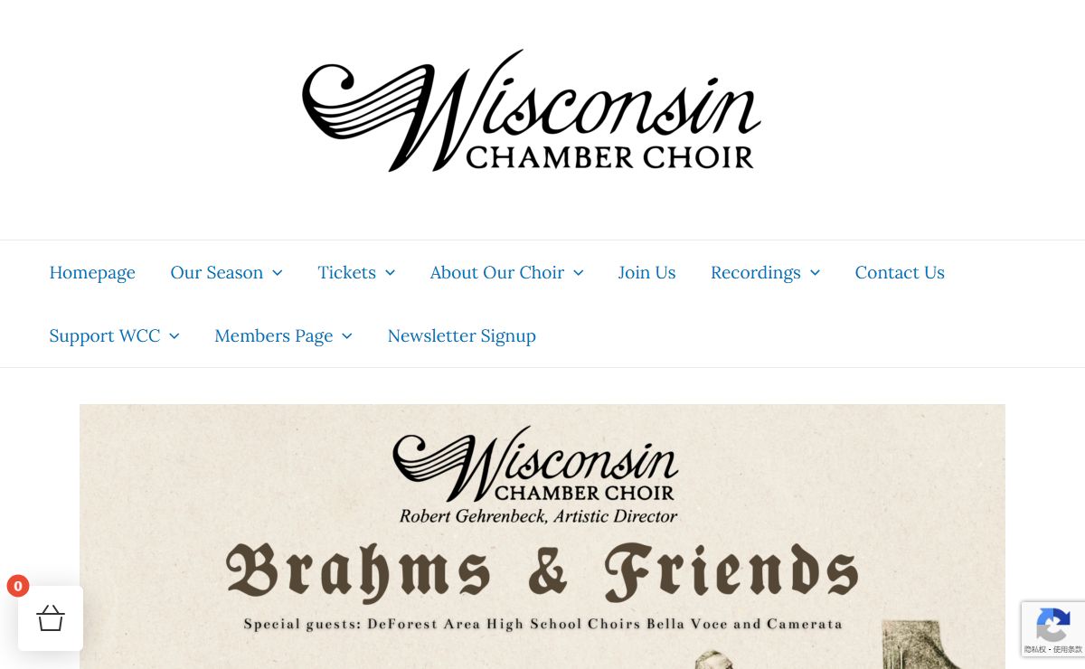 Wisconsin Chamber Choir - Join us for our next event on May 4th