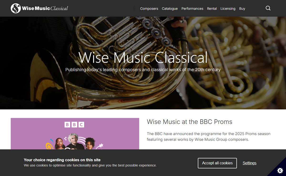 Wise Music Classical - Home - Wise Music Classical