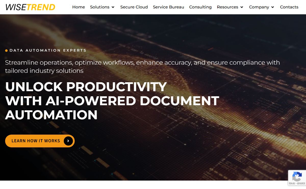 Intelligent document processing, OCR Software | WiseTREND