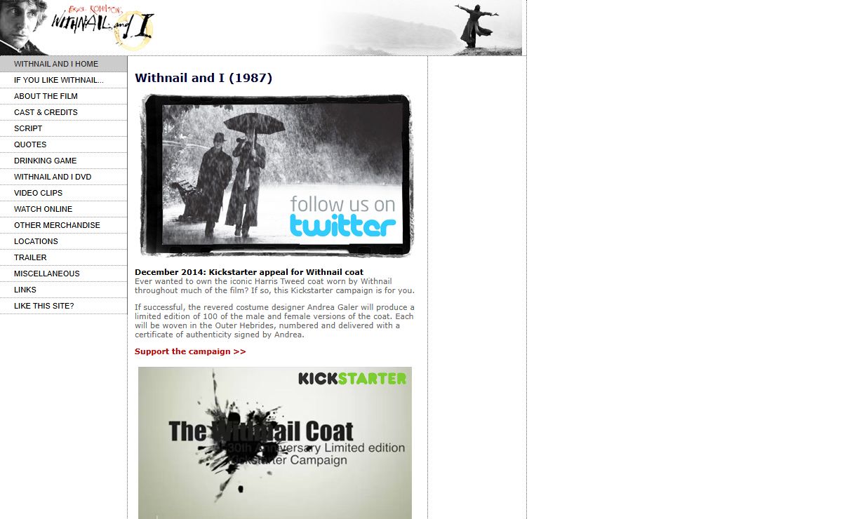 Withnail and I - Film Trivia, History and Merchandise