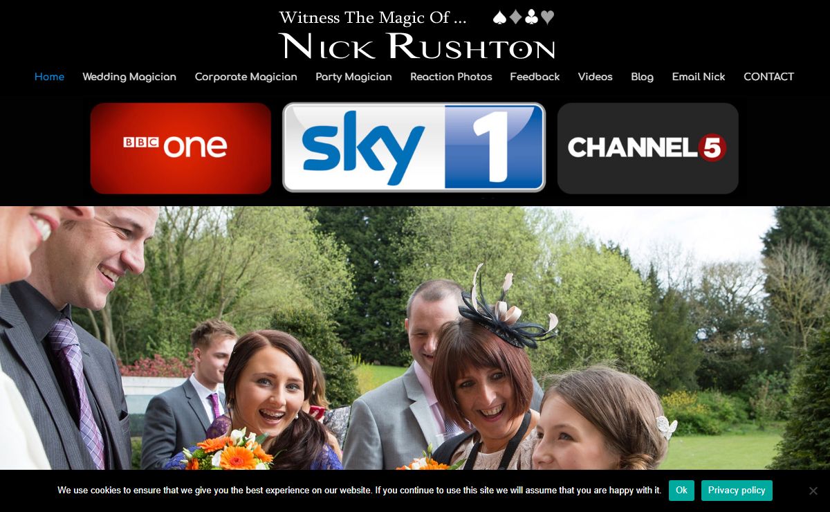 Magician UK Nick Rushton | As Seen On TV