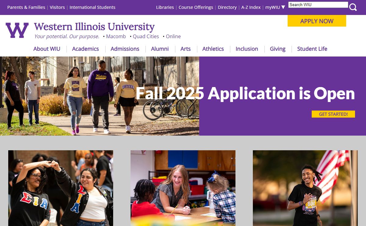 Western Illinois University - Your potential. Our purpose.